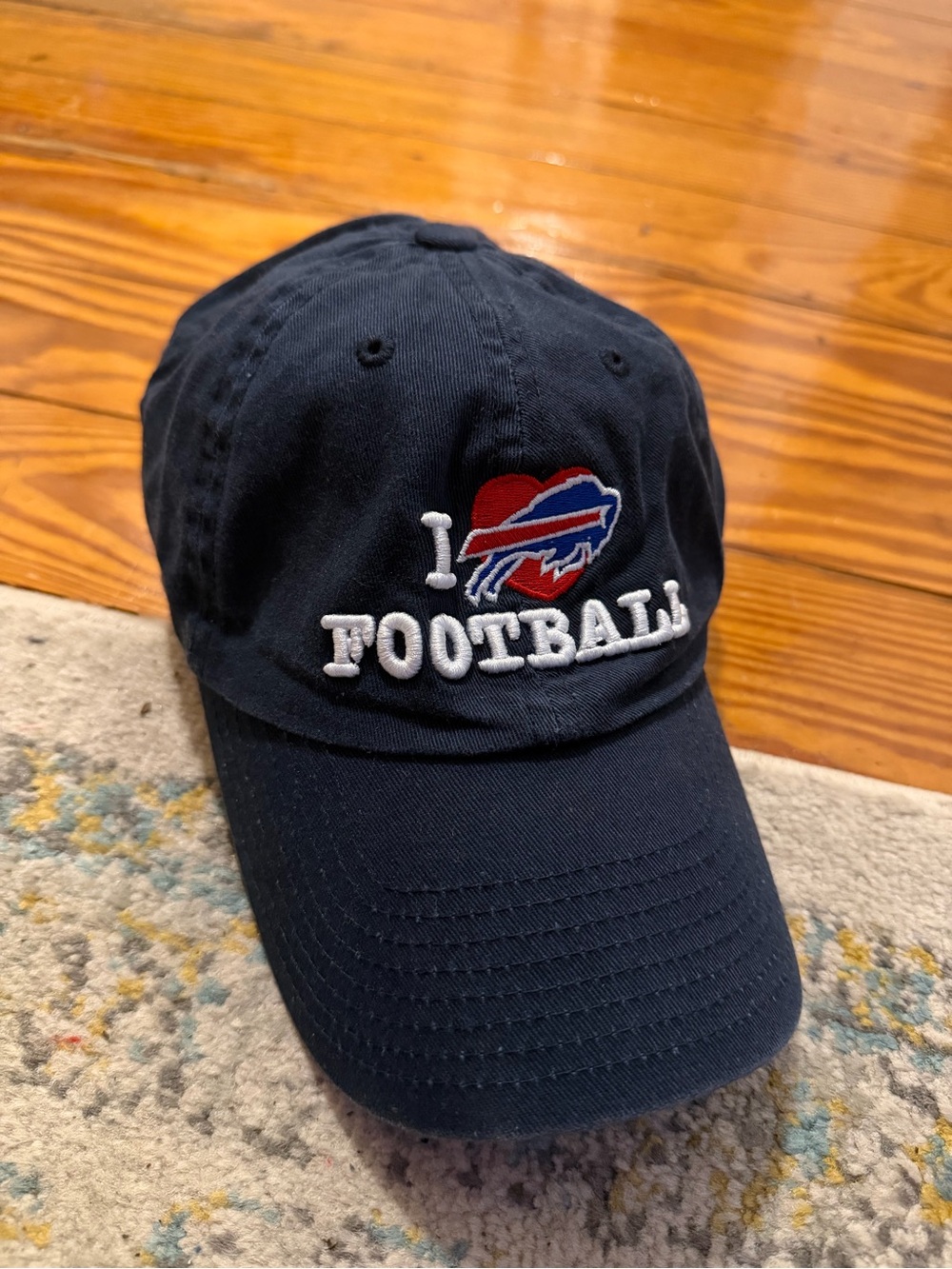Buffalo Bills I Love Football NFL Navy Hat
